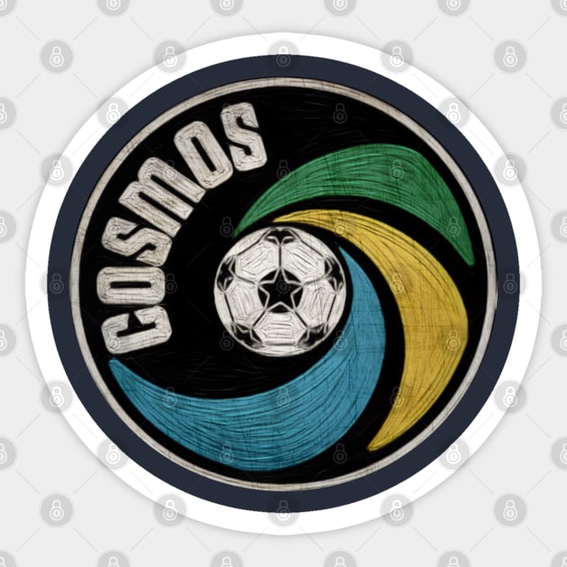 New York Cosmos Soccer Sticker by Kitta’s Shop